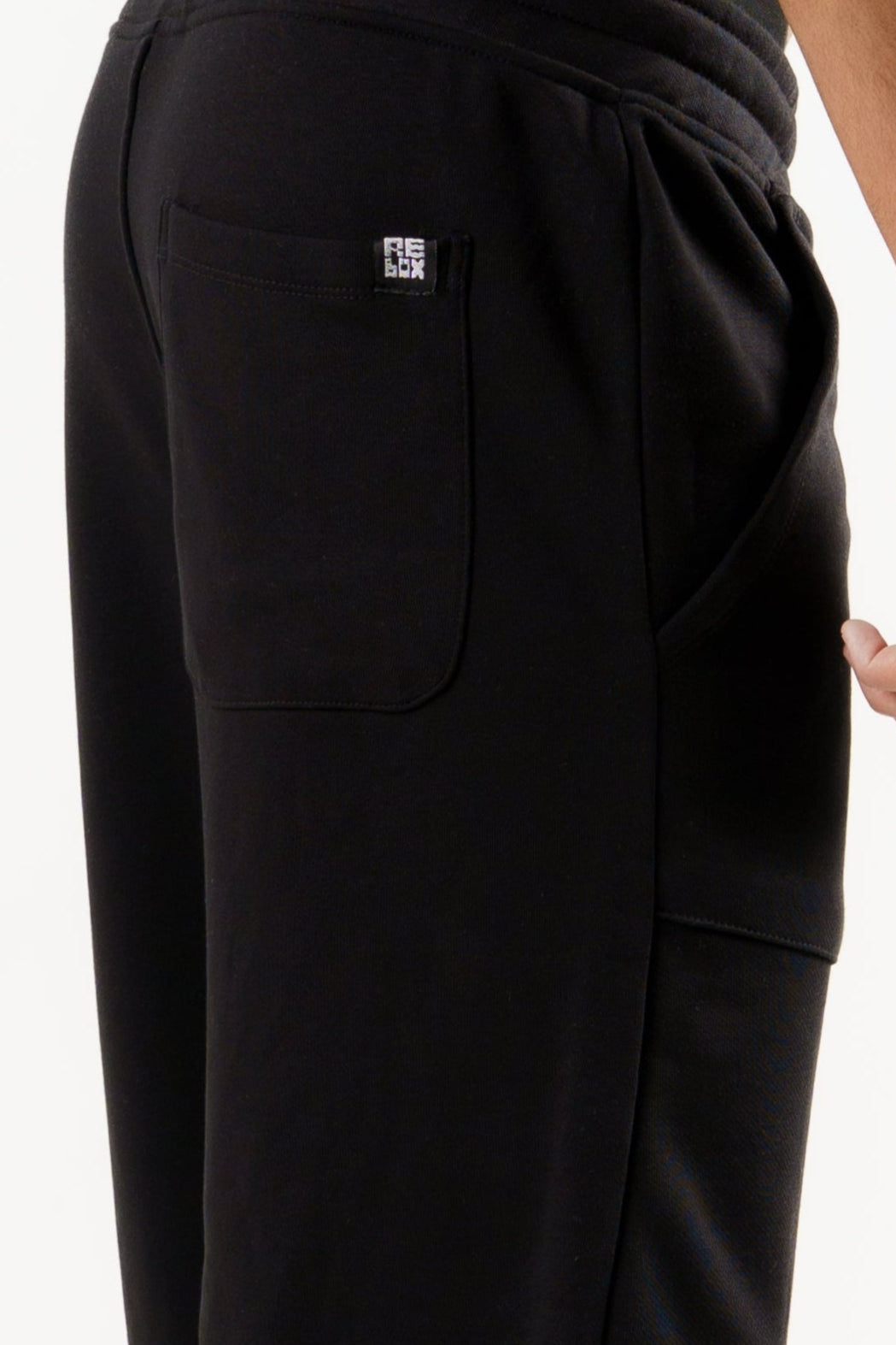 Core Black Relaxed ESSNTL Pants