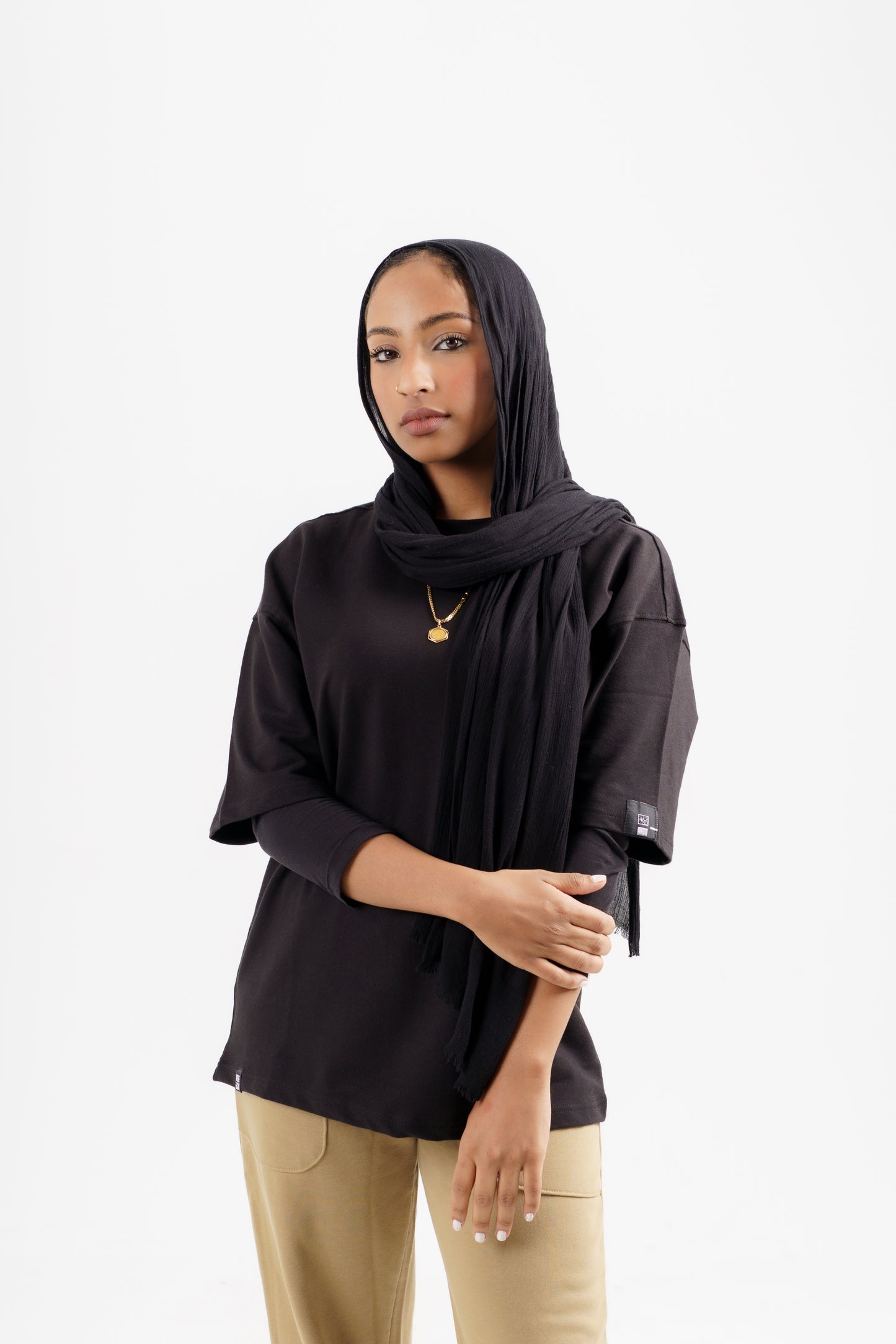 Midnight Black ESSNTL Tee