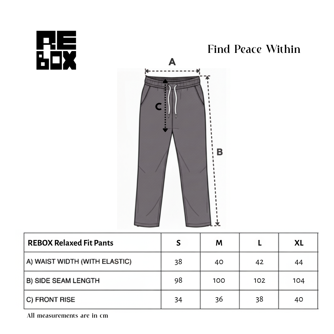 Core Black Relaxed ESSNTL Pants