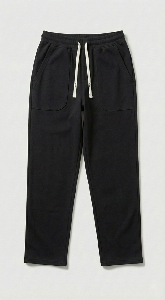 Core Black Relaxed ESSNTL Pants