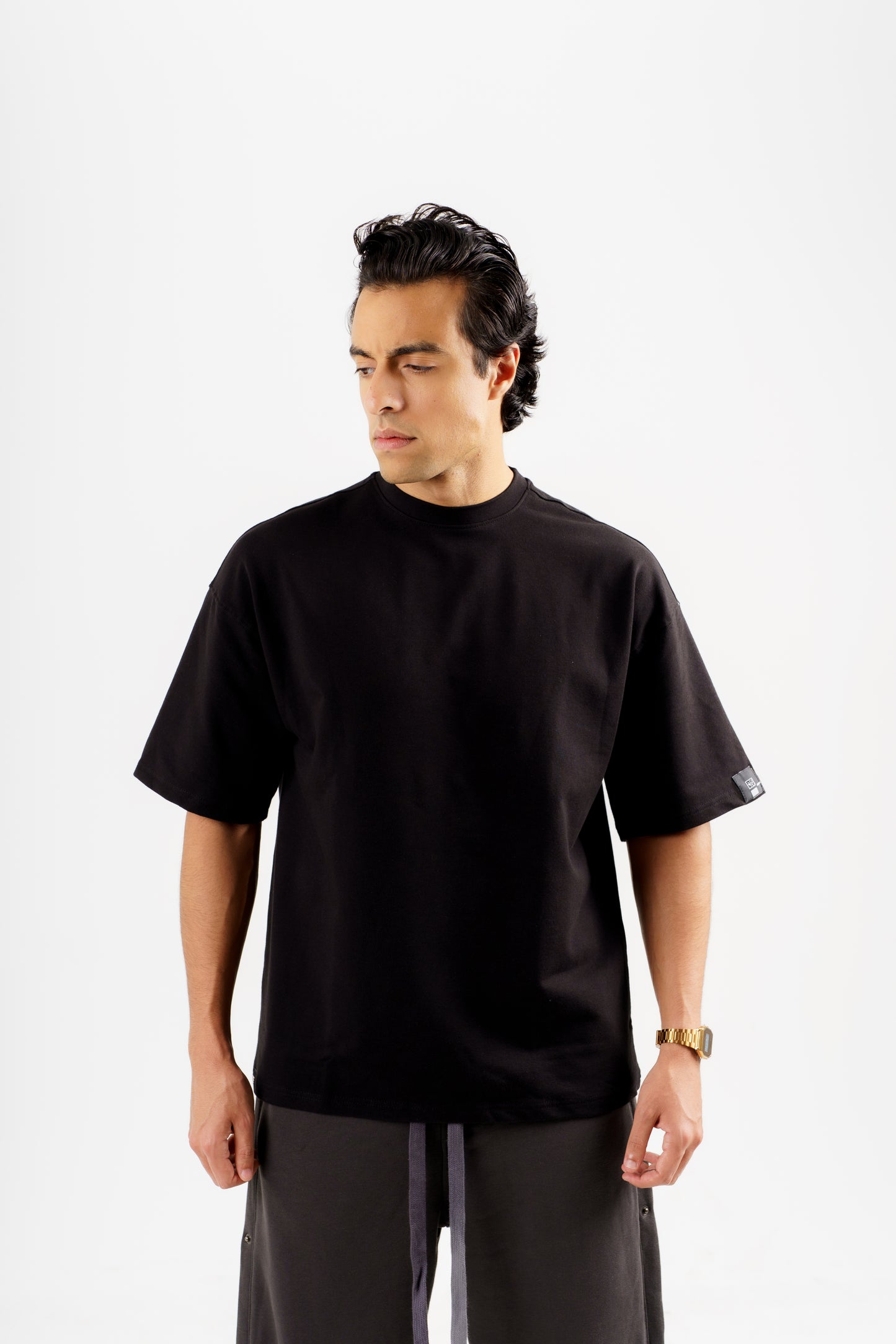 Midnight Black ESSNTL Tee
