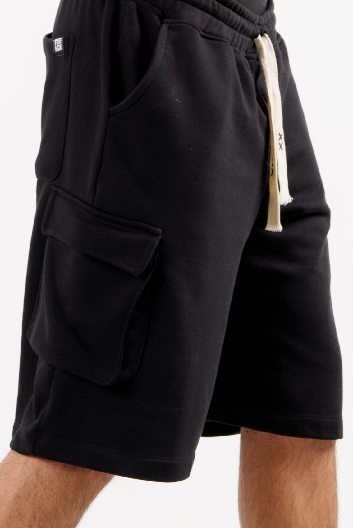 Core Black ESSNTL Cargo Shorts